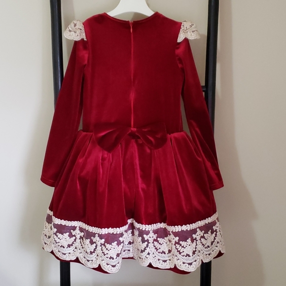 Wedding or Special Occasion Velvet & Lace Dresses - Picture 5 of 5